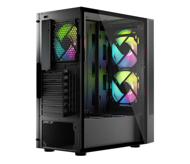 LOGIC CONCEPT Arya ARGB USB 3.0 Midi Tower Czarny AT-ARYA-10-000000-0002 - 1185196 - zdjęcie 2